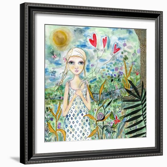 Three Wishes-Wyanne-Framed Giclee Print