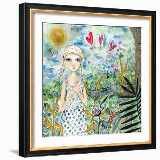 Three Wishes-Wyanne-Framed Giclee Print