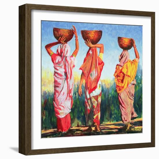 Three Women, 1993-Tilly Willis-Framed Giclee Print