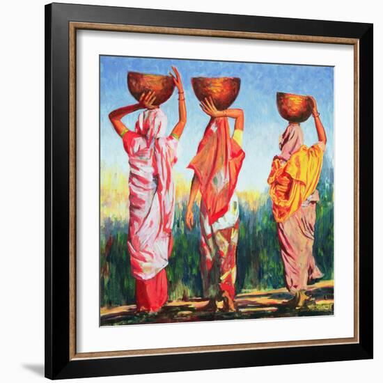 Three Women, 1993-Tilly Willis-Framed Giclee Print