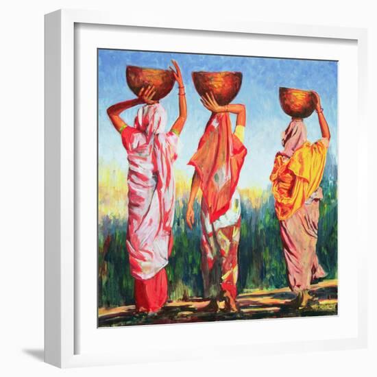 Three Women, 1993-Tilly Willis-Framed Giclee Print