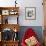 Three Women Going Fishing with Huge Hats-null-Framed Photo displayed on a wall