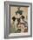 Three Women in Fashionable Hats-Kitagawa Utamaro-Framed Art Print