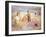 Three Women on the Beach; Trois Femmes a La Plage-Henri Lebasque-Framed Giclee Print