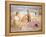 Three Women on the Beach; Trois Femmes a La Plage-Henri Lebasque-Framed Premier Image Canvas