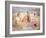 Three Women on the Beach-Henri Lebasque-Framed Giclee Print