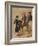 Three Worthies of the Turf at Newmarket, C.1804: John Hilton, Judge of the Canvas)-Benjamin Marshall-Framed Giclee Print