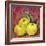 Three Yellow Apples-Blenda Tyvoll-Framed Art Print