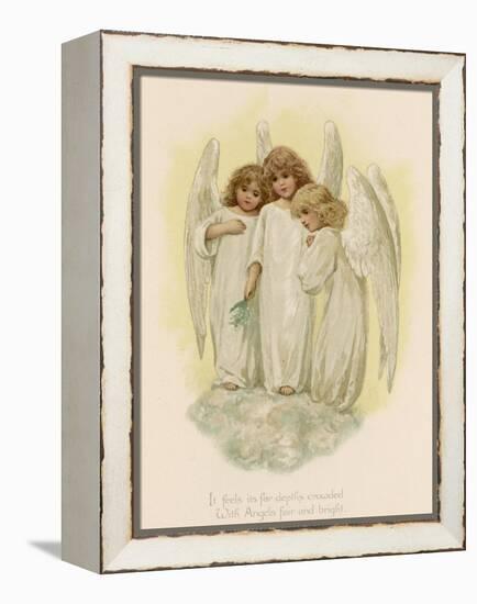 Three Young Angels-Phillips Brooks-Framed Premier Image Canvas