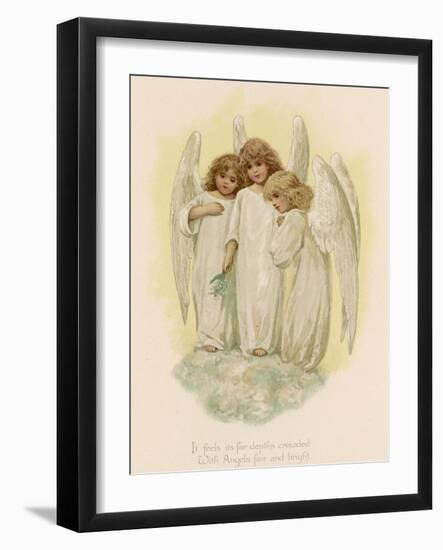 Three Young Angels-Phillips Brooks-Framed Photographic Print