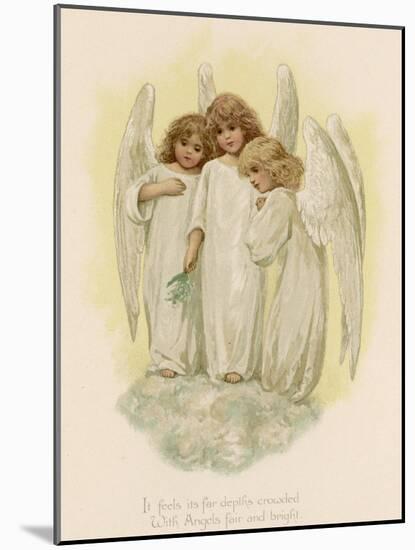 Three Young Angels-Phillips Brooks-Mounted Photographic Print