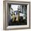 Three Young Boys Posing Against Old White American Car, Havana, Cuba, West Indies, Central America-Lee Frost-Framed Photographic Print