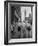 Three Young Businessmen Wearing Bermuda Shorts as They Walk Along Fifth Ave. During Lunchtime-Lisa Larsen-Framed Photographic Print