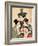 Three Young Men or Women, Between 1780 and 1806-Kitagawa Utamaro-Framed Giclee Print