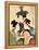 Three Young Men or Women, Between 1780 and 1806-Kitagawa Utamaro-Framed Premier Image Canvas