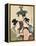 Three Young Men or Women-Kitagawa Utamaro-Framed Premier Image Canvas