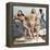 Three Young Women Wearing Bikinis Late 50's - Early 60's Colourized Document-null-Framed Stretched Canvas