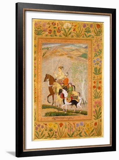 Three Younger Sons-17th Century School -Framed Premium Giclee Print