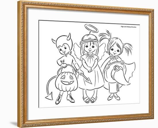 Three-Olga And Alexey Drozdov-Framed Giclee Print