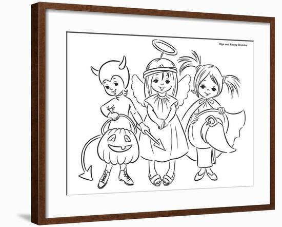 Three-Olga And Alexey Drozdov-Framed Giclee Print