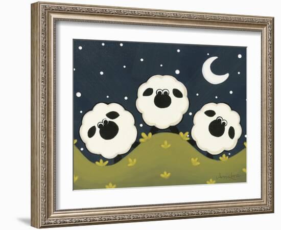 Three-Annie Lane-Framed Giclee Print