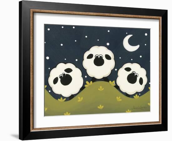 Three-Annie Lane-Framed Giclee Print