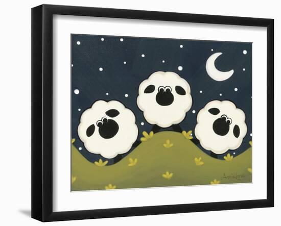 Three-Annie Lane-Framed Giclee Print