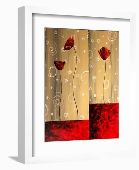 Threes A Crowd-Megan Aroon Duncanson-Framed Art Print