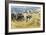 Threshing in the Abruzzi, 1890-Peder Severin Kroyer-Framed Giclee Print