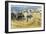 Threshing in the Abruzzi, 1890-Peder Severin Kroyer-Framed Giclee Print