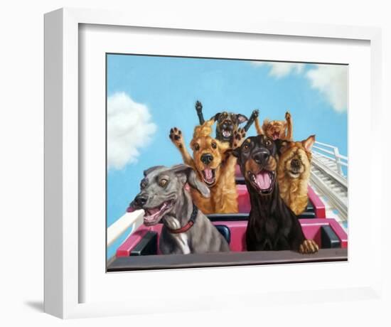 Thrill Seekers-Lucia Heffernan-Framed Art Print