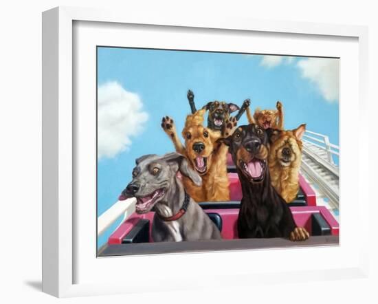 Thrill Seekers-Lucia Heffernan-Framed Art Print