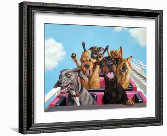 Thrill Seekers-Lucia Heffernan-Framed Art Print