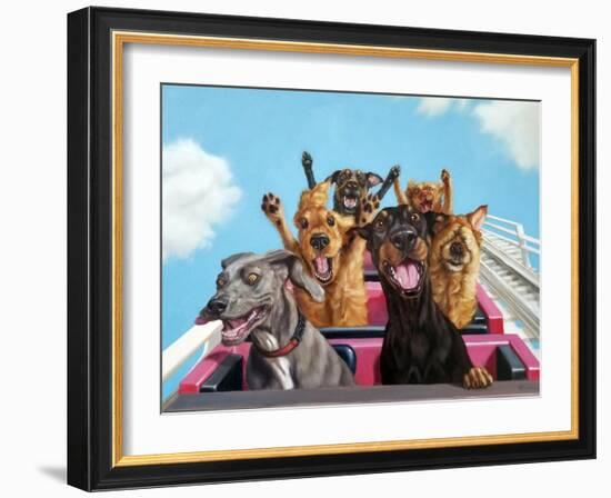 Thrill Seekers-Lucia Heffernan-Framed Art Print