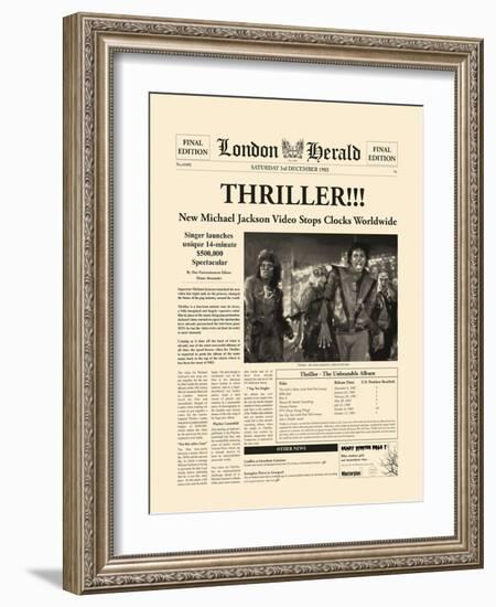 Thriller-The Vintage Collection-Framed Giclee Print