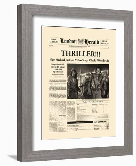 Thriller-The Vintage Collection-Framed Giclee Print