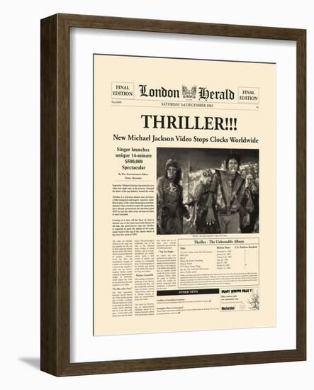 Thriller-The Vintage Collection-Framed Giclee Print