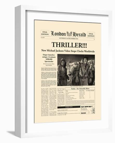 Thriller-The Vintage Collection-Framed Giclee Print