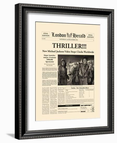 Thriller-The Vintage Collection-Framed Giclee Print