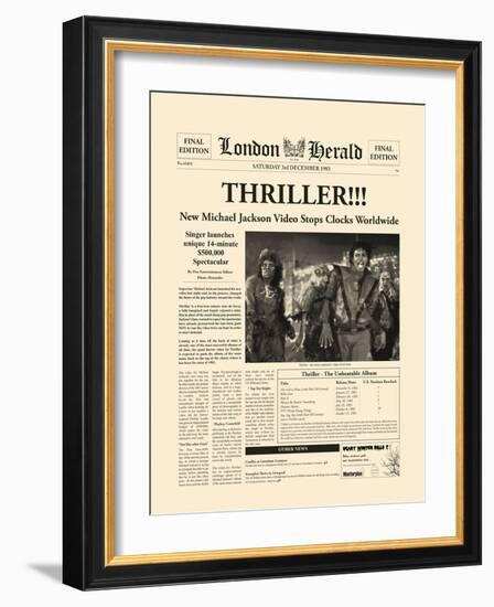 Thriller-The Vintage Collection-Framed Giclee Print