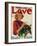 Thrilling Love Magazine Cover-Lantern Press-Framed Art Print