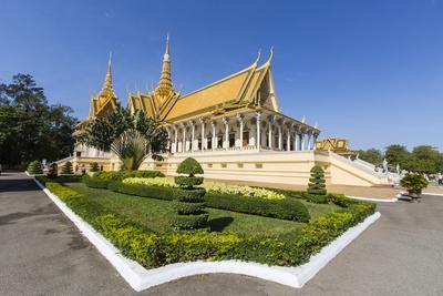 phnom penh hall cambodia throne indochina palace capital royal nolan michael