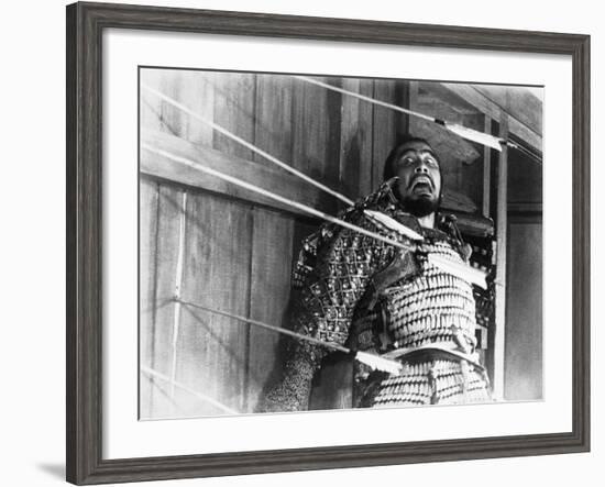 Throne of Blood (aka Kumonosu Jo), Toshiro Mifune, 1957-null-Framed Photo