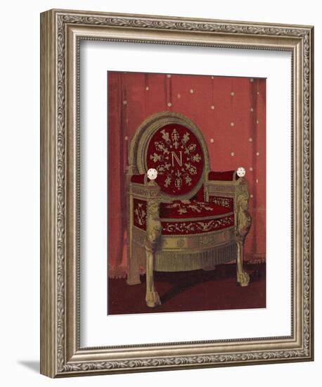 Throne of Napoleon I-null-Framed Giclee Print