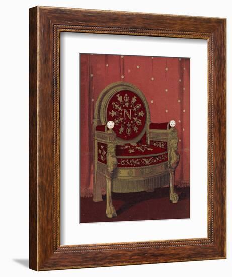 Throne of Napoleon I-null-Framed Giclee Print