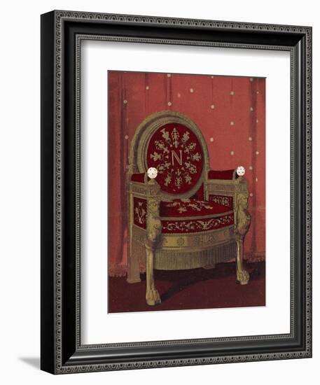 Throne of Napoleon I-null-Framed Giclee Print