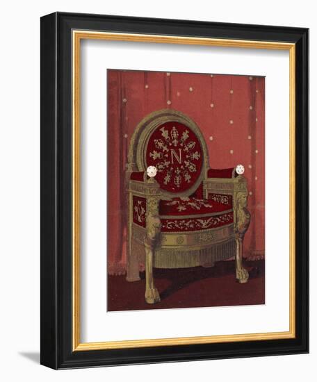 Throne of Napoleon I-null-Framed Giclee Print