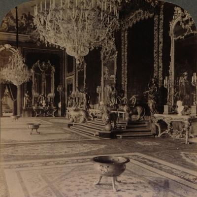 Throne Room Royal Palace Madrid Spain 1902 Giclee Print By Art Com