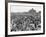 Throngs of People Crowding the Beach at the Resort and Convention City-Alfred Eisenstaedt-Framed Photographic Print