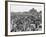Throngs of People Crowding the Beach at the Resort and Convention City-Alfred Eisenstaedt-Framed Photographic Print